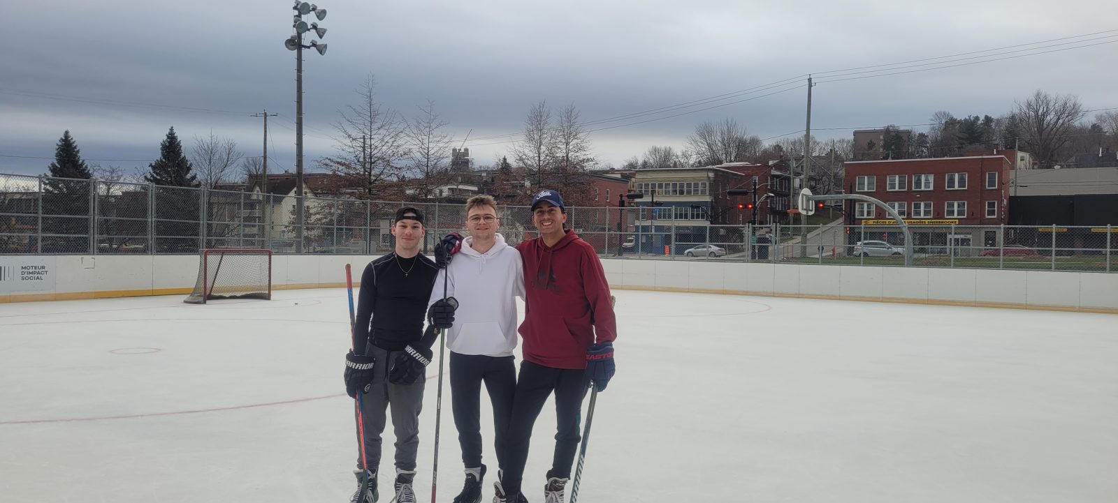 Outdoor skating season off to a wet start in Sherbrooke