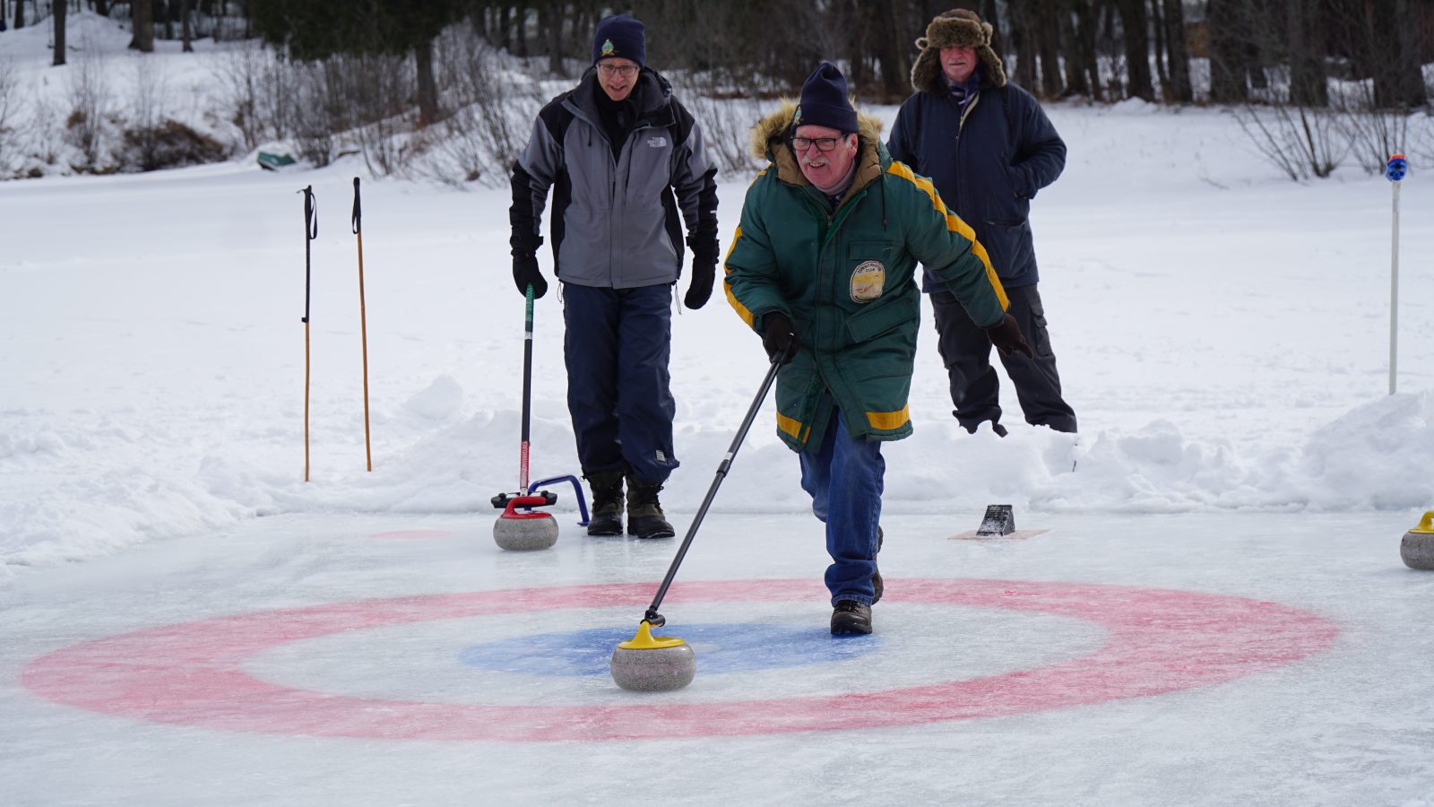 Lennoxville Curling Club Celebrates Curling Day in Canada In true Canadian Style