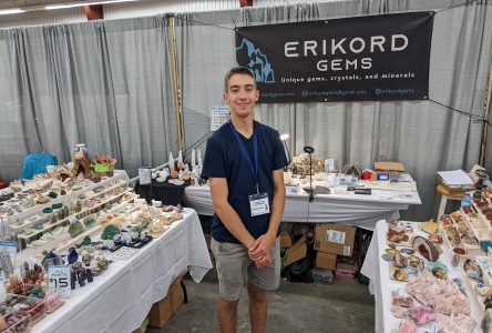 Bishop’s student showcases at Canada’s largest gem and mineral show