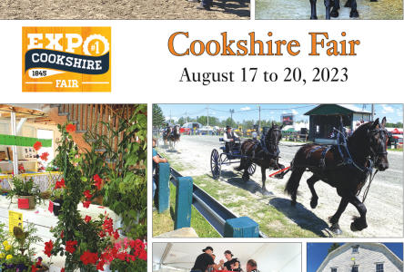 Cookshire Fair August 17 to 20, 2023