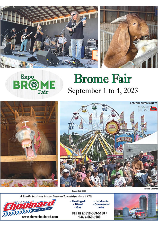 Brome Fair – August 29, 2023