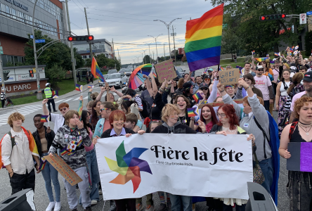 Fière la fête’s 11th diversity march hits the streets in Sherbrooke