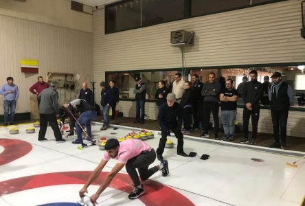Rock of Ages Team Building Event at the Border Curling Club