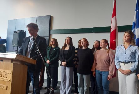Members of provincial Official Opposition and student representatives decry tuition hike
