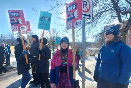 Champlain College Lennoxville staff strike for improved public services